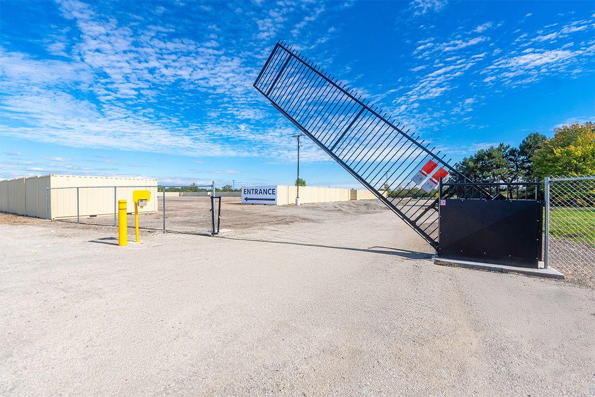 Security Gate - Sentinel Storage - Edmonton Davies Industrial (Self-Serve)