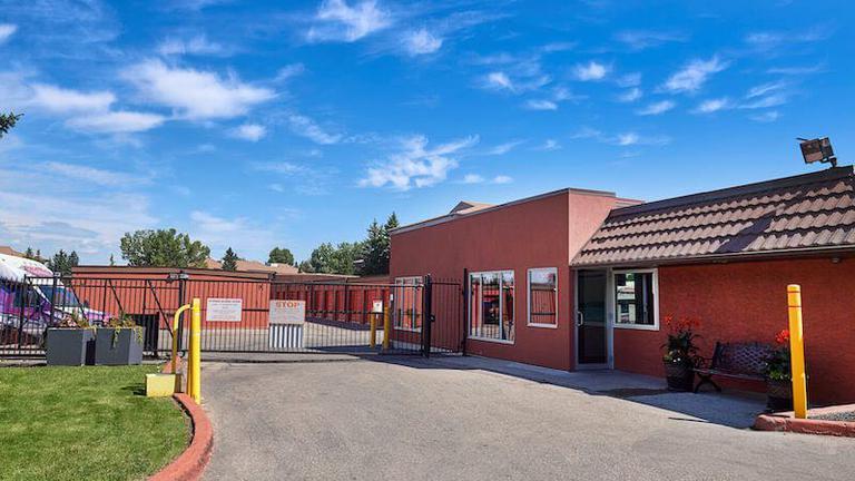 Calgary Central Self Storage Gate