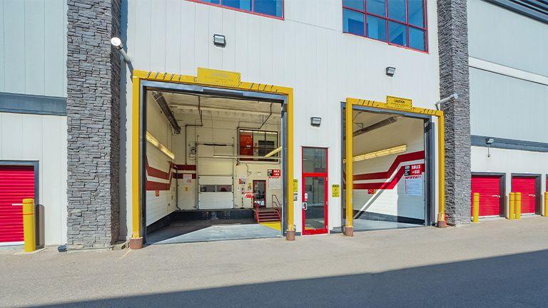 Calgary South East Storage Facility Loading Bay