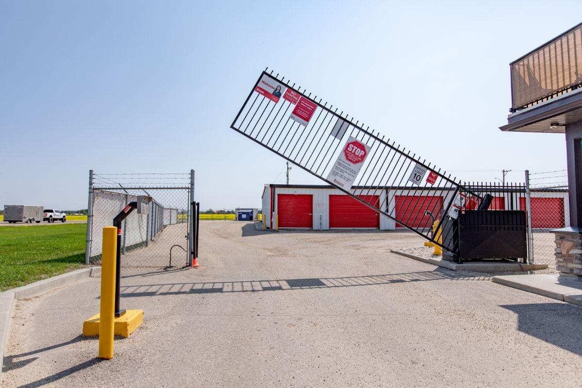 Security Gate - Sentinel Storage - Spruce Grove