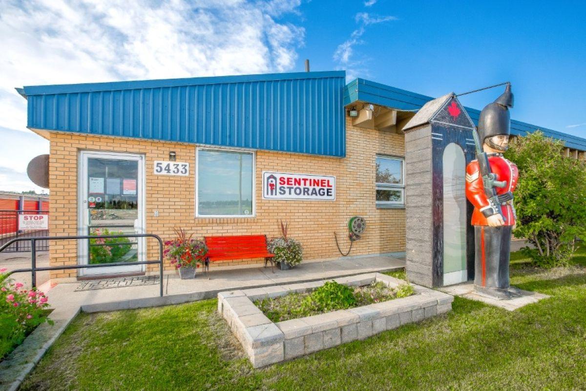 Office Entrance - Sentinel Storage - Red Deer