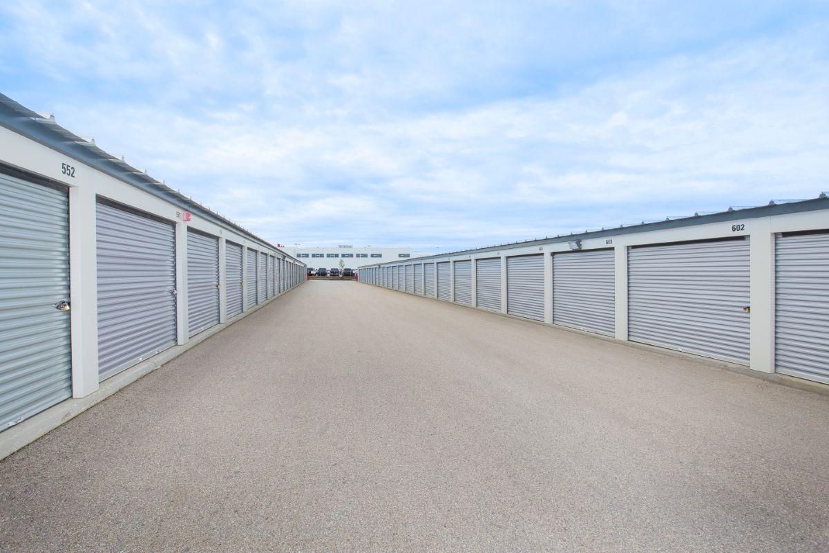 Drive Up Storage Units - Sentinel Storage - Sherwood Park North