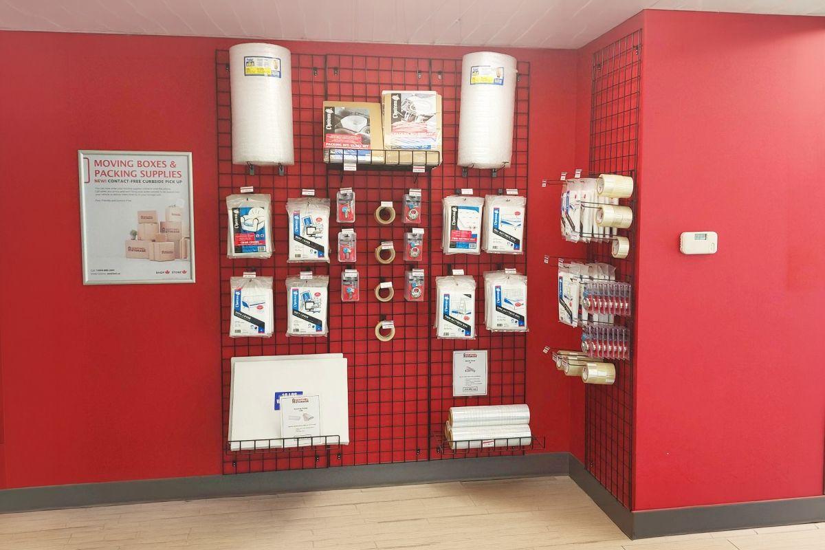 Packing Supplies - Sentinel Storage - Edmonton Roper Rd