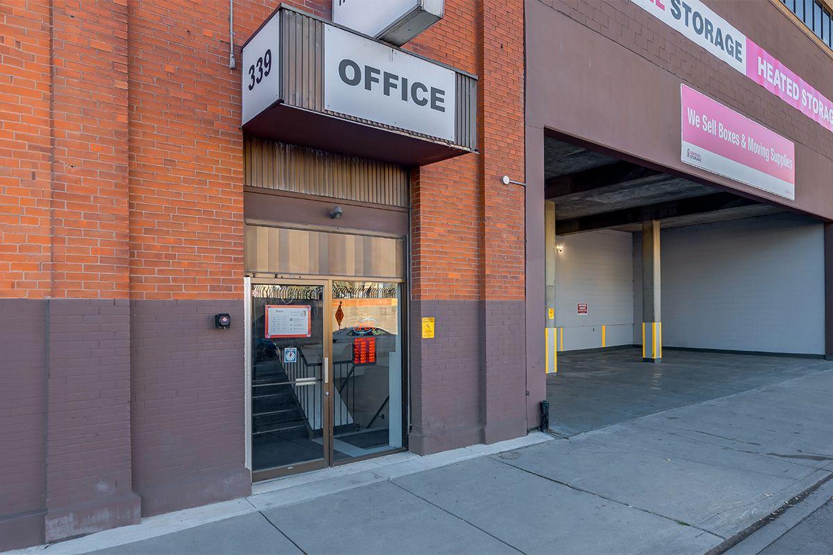 Office Entrance - Sentinel Storage - Calgary Downtown