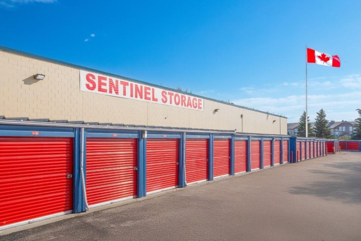 Drive Up Storage Units - Sentinel Storage - Red Deer