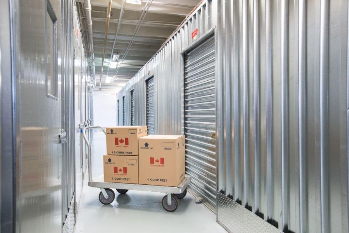 Interior Storage Units - Sentinel Storage - Red Deer