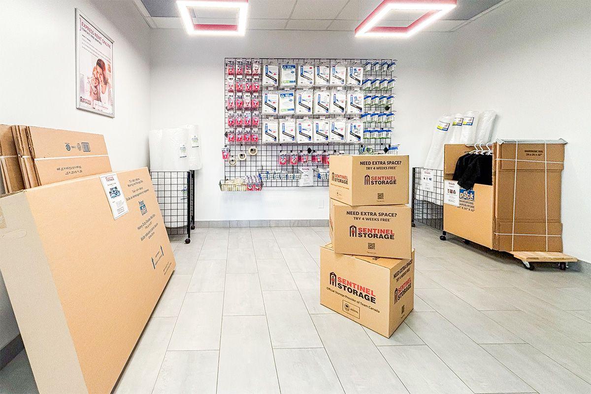 Packing supplies - Sentinel Storage - Edmonton Argyll