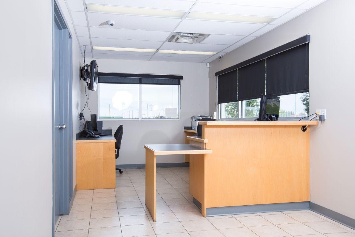Welcome Desk - Sentinel Storage - Sherwood Park North