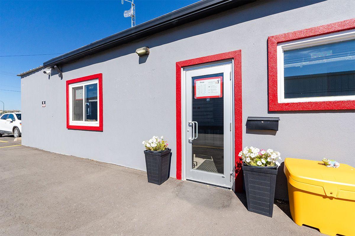 Office entrance - Sentinel Storage - Lethbridge North