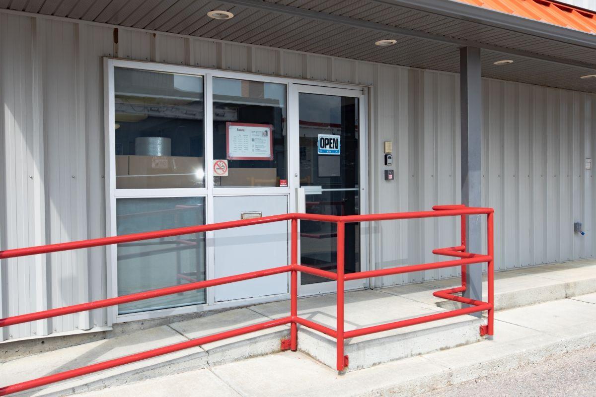 Office Entrance - Sentinel Storage - Edmonton Coronation